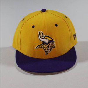 Minnesota Vikings New Era Fitted Cap Size 7 3/8